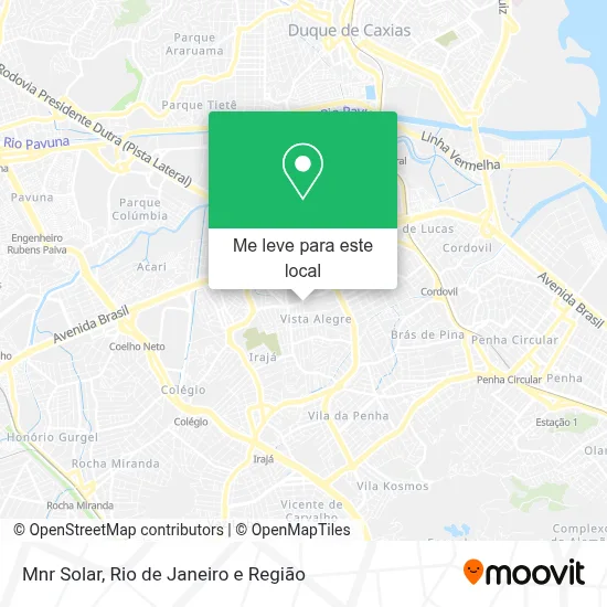 Mnr Solar mapa