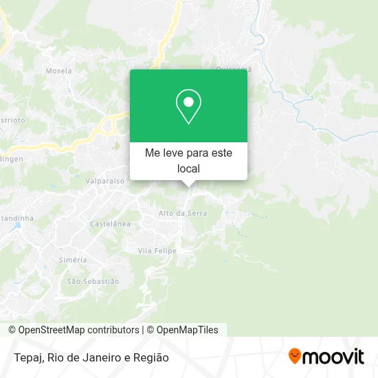 Tepaj mapa
