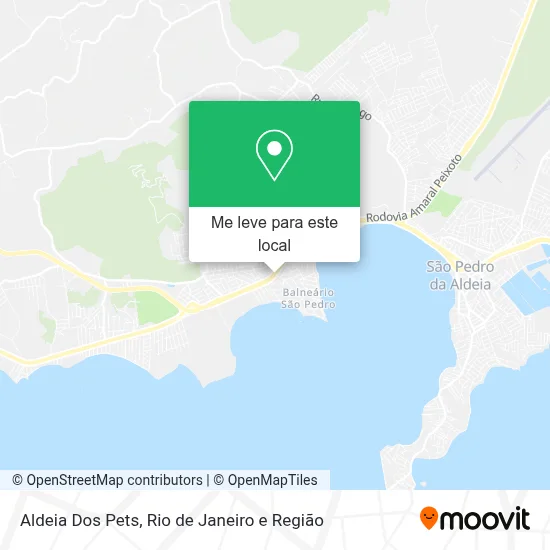 Aldeia Dos Pets mapa