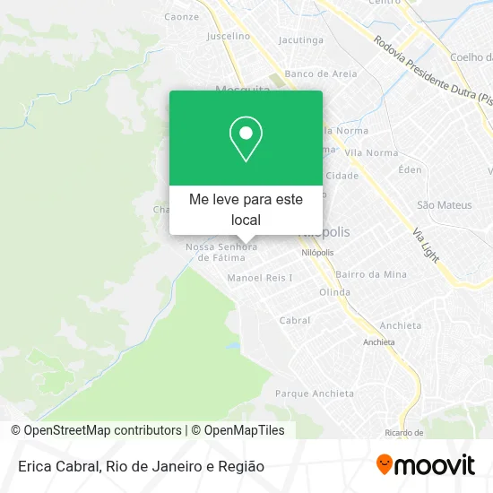 Erica Cabral mapa