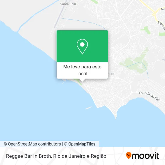 Reggae Bar In Broth mapa