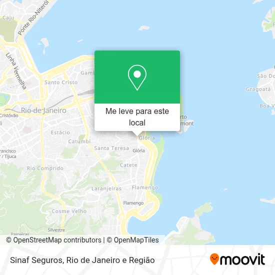 Sinaf Seguros mapa