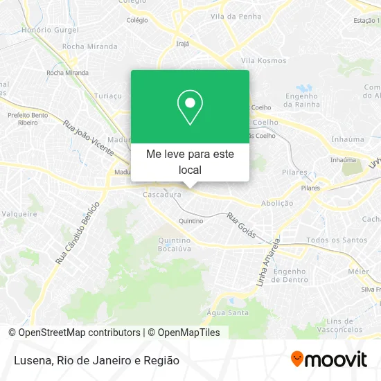 Lusena mapa