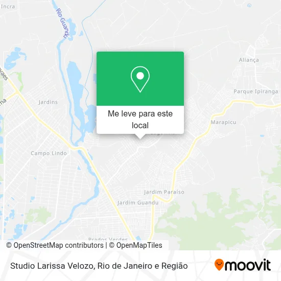 Studio Larissa Velozo mapa