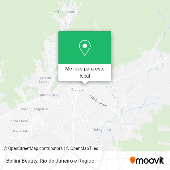 Bellini Beauty mapa