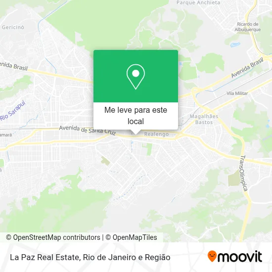 La Paz Real Estate mapa