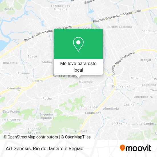 Art Genesis mapa