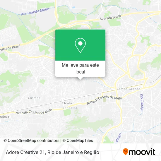 Adore Creative 21 mapa