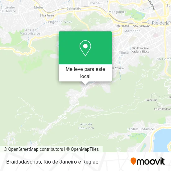 Braidsdascrias mapa