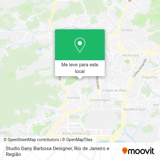 Studio Dany Barbosa Designer mapa