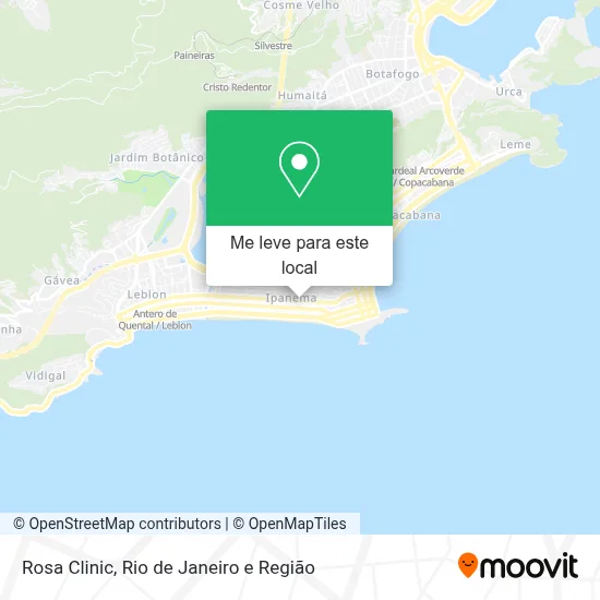 Rosa Clinic mapa