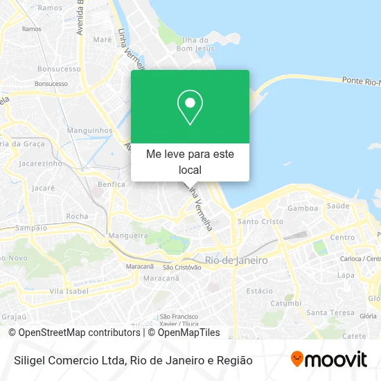 Siligel Comercio Ltda mapa