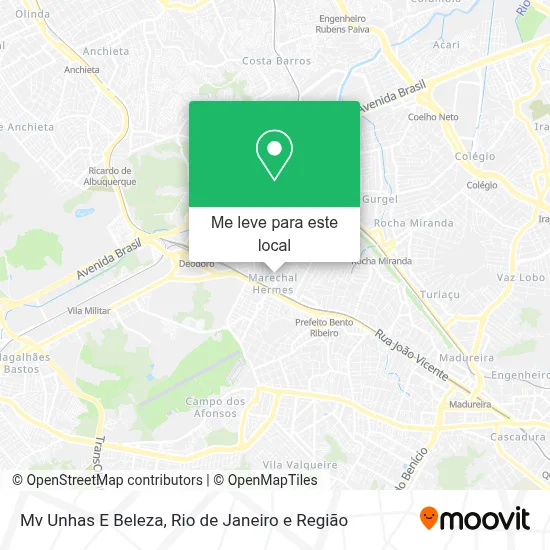 Mv Unhas E Beleza mapa