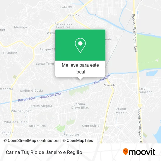 Carina Tur mapa