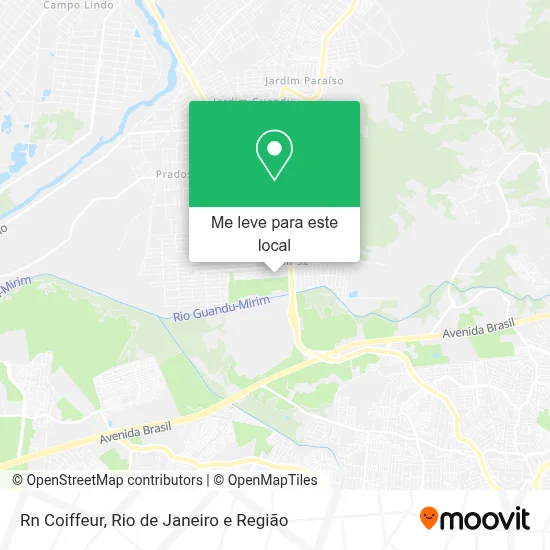 Rn Coiffeur mapa