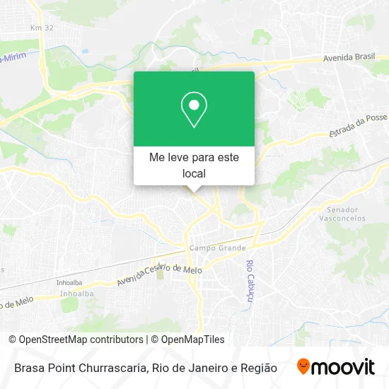 Brasa Point Churrascaria mapa