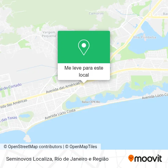 Seminovos Localiza mapa