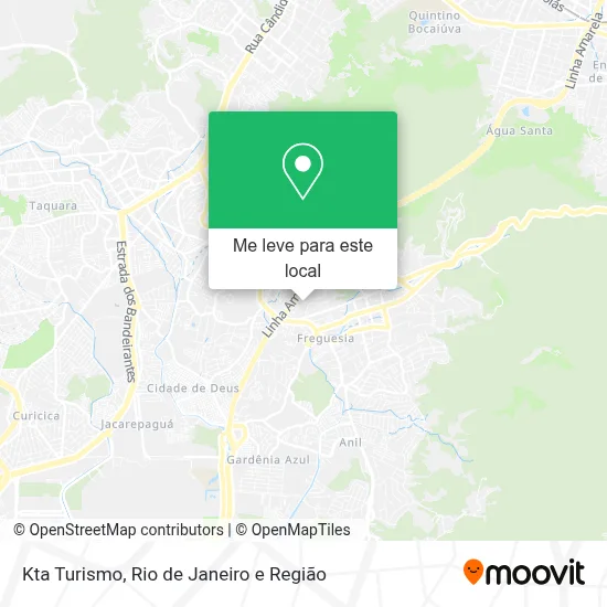Kta Turismo mapa