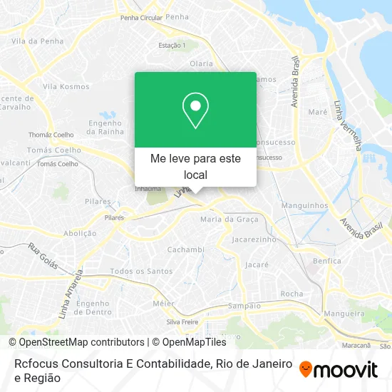 Rcfocus Consultoria E Contabilidade mapa