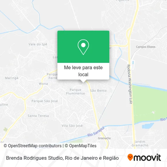 Brenda Rodrigues Studio mapa