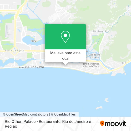 Rio Othon Palace - Restaurante mapa