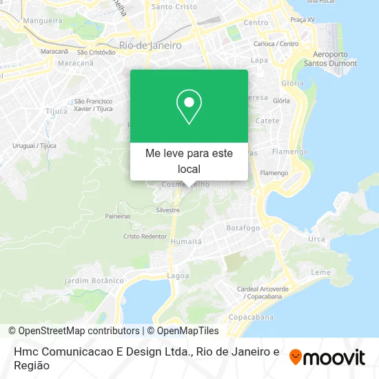 Hmc Comunicacao E Design Ltda. mapa