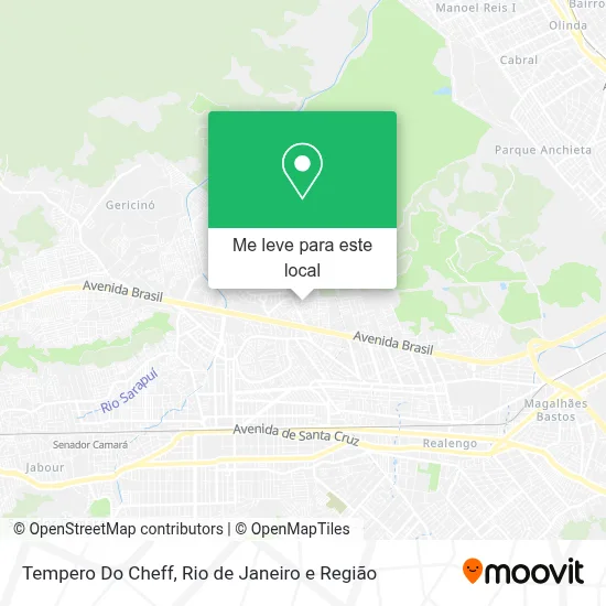 Tempero Do Cheff mapa