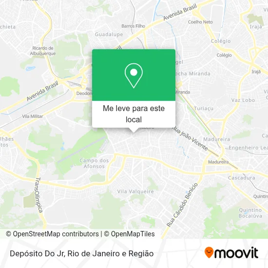 Depósito Do Jr mapa