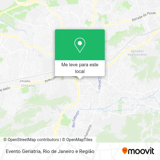 Evento Geriatria mapa