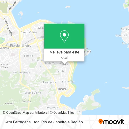 Krm Ferragens Ltda mapa