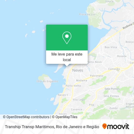 Tranship Transp Maritimos mapa