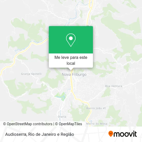 Audioserra mapa
