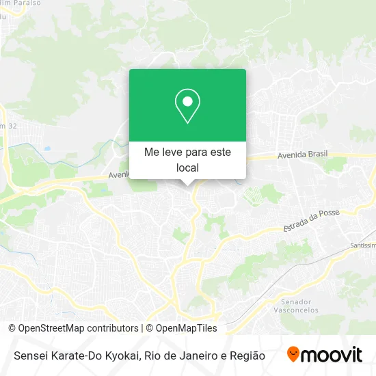Sensei Karate-Do Kyokai mapa