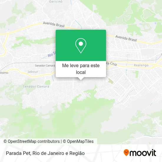 Parada Pet mapa