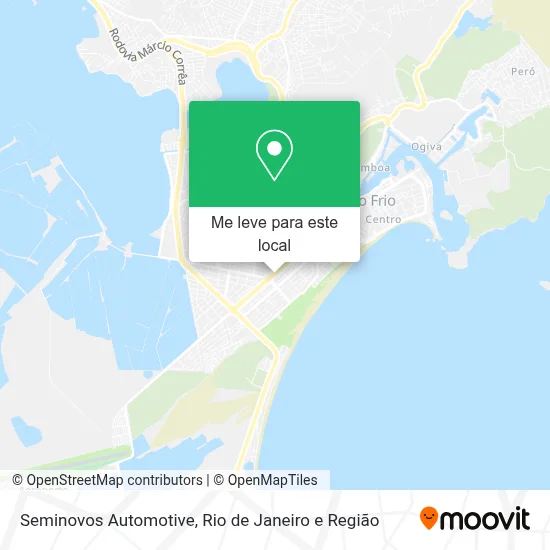 Seminovos Automotive mapa