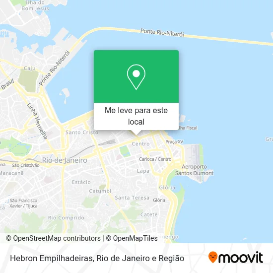 Hebron Empilhadeiras mapa