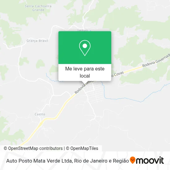Auto Posto Mata Verde Ltda mapa