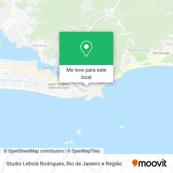 Studio Leticia Rodrigues mapa
