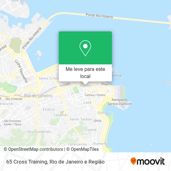 65 Cross Training mapa
