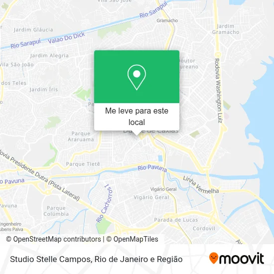 Studio Stelle Campos mapa