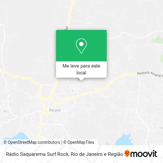 Rádio Saquarema Surf Rock mapa
