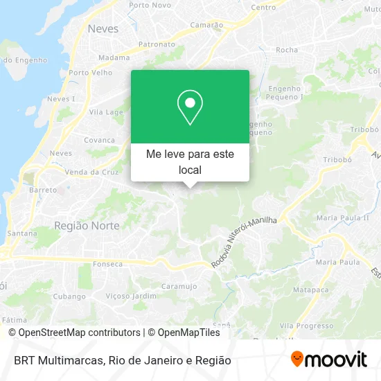 BRT Multimarcas mapa