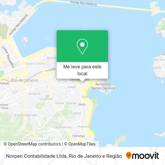 Norpen Contabilidade Ltda mapa