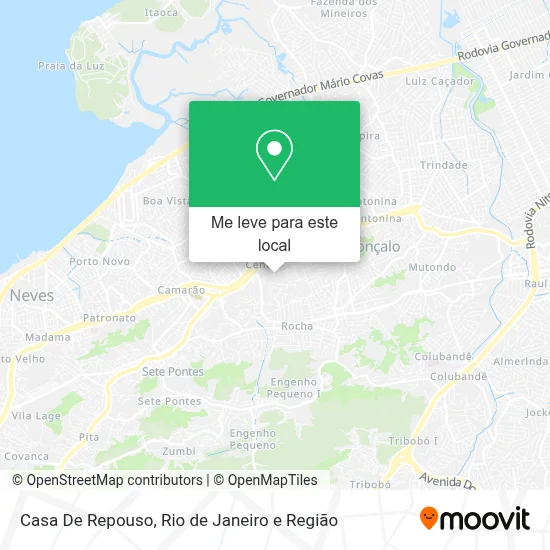 Casa De Repouso mapa