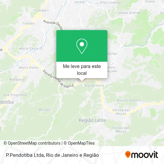 P.Pendotiba Ltda mapa