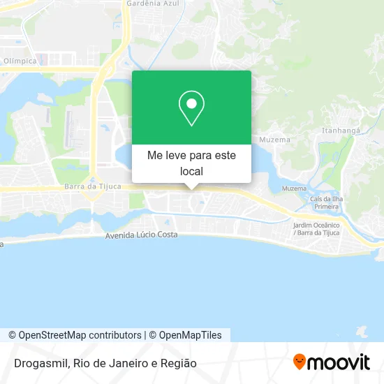 Drogasmil mapa