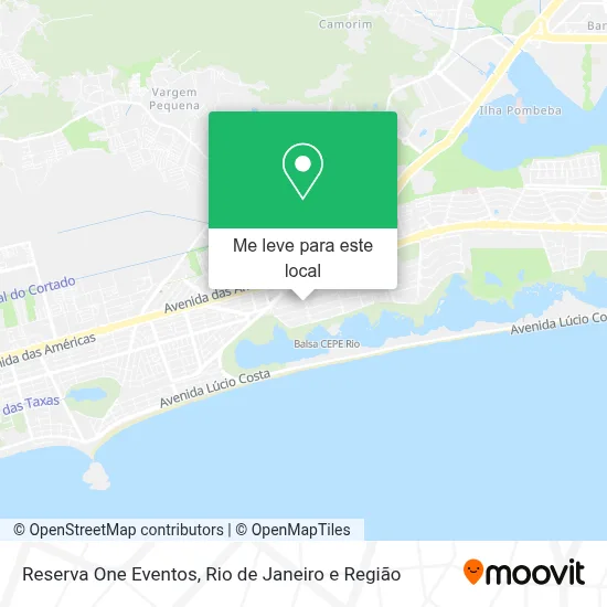 Reserva One Eventos mapa
