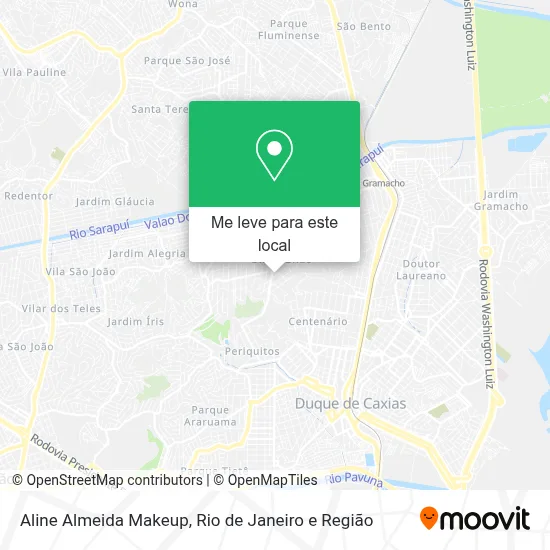 Aline Almeida Makeup mapa