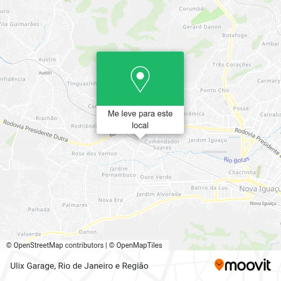 Ulix Garage mapa