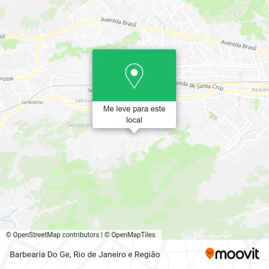 Barbearia Do Ge mapa